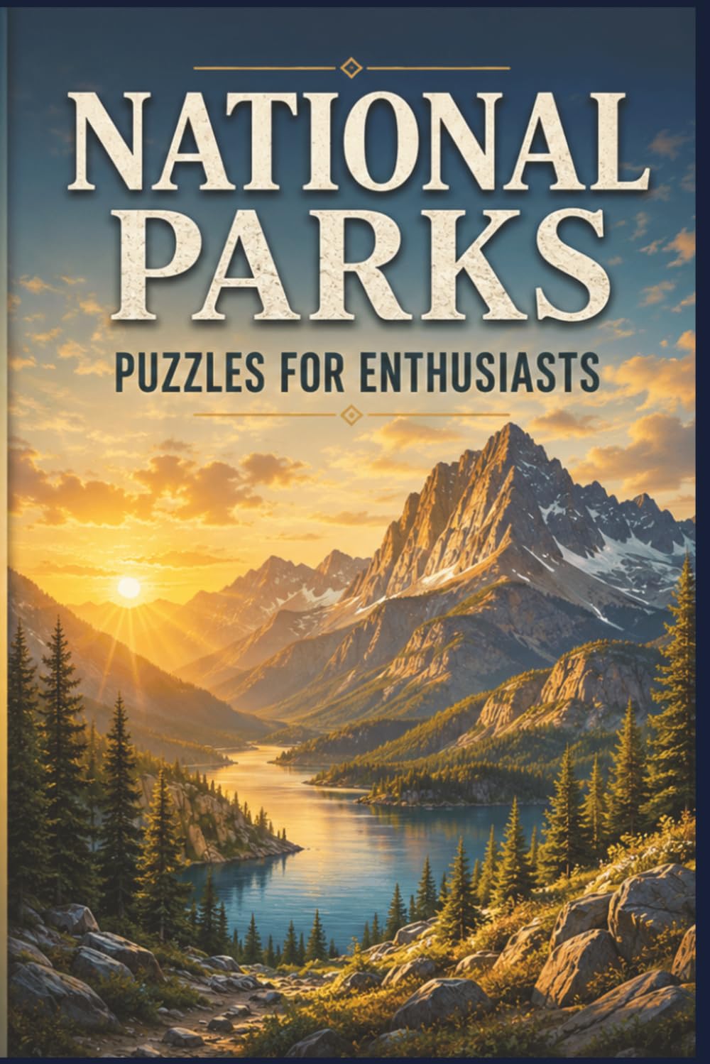 National Parks Puzzles for Enthusiasts: 60 Large Print Puzzles of Landmarks, Nature, and Culture for Travelers, Seniors, and Adventure Seekers ... The Ultimate World Travel Word Hunt)