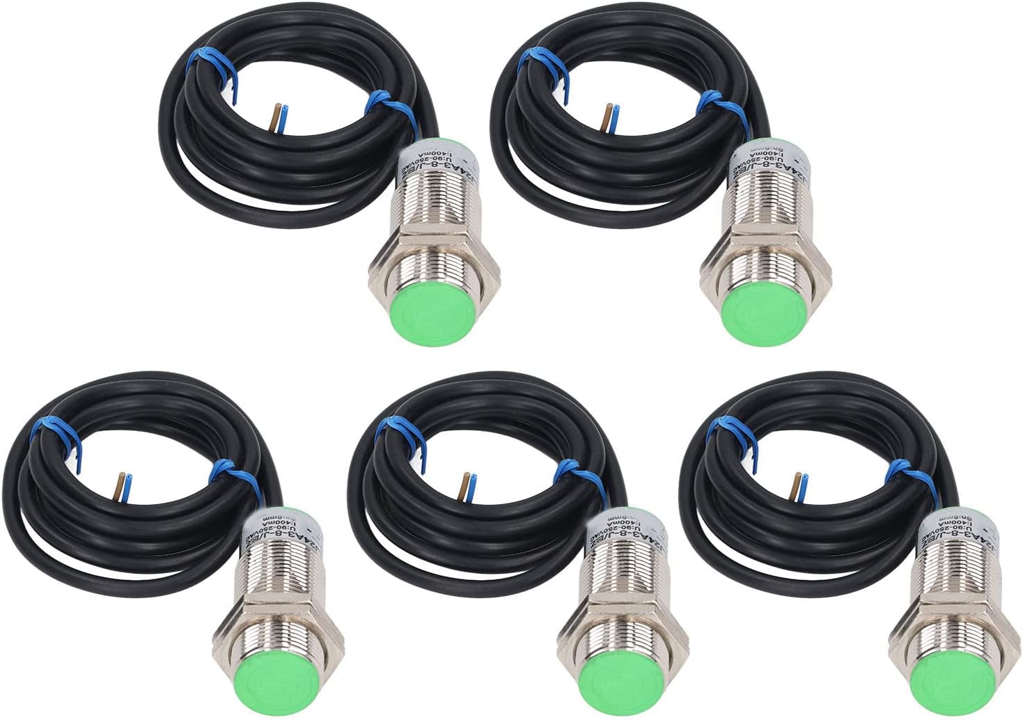 8mm Detection Distance Proximity Switch Sensor, NO 8mm M24 x 1.5 Inductive Switch, for Machine Tool, IP65 and