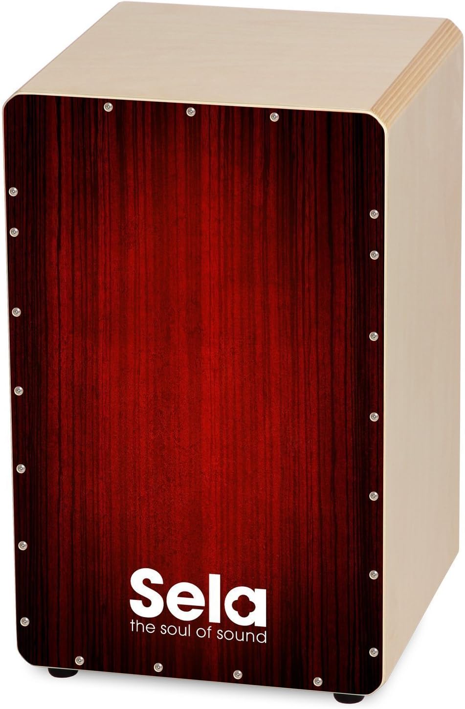 Sela SE 063 Varios Cajon Drum Bundle with Bag, Cajon Pad & DVD, Red