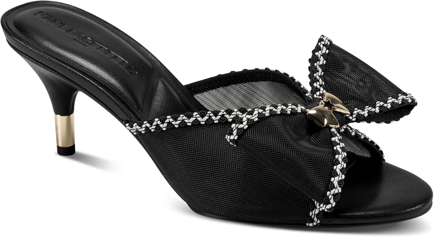 Karl Lagerfeld Women's Damina Dress Heel with Bow Detail