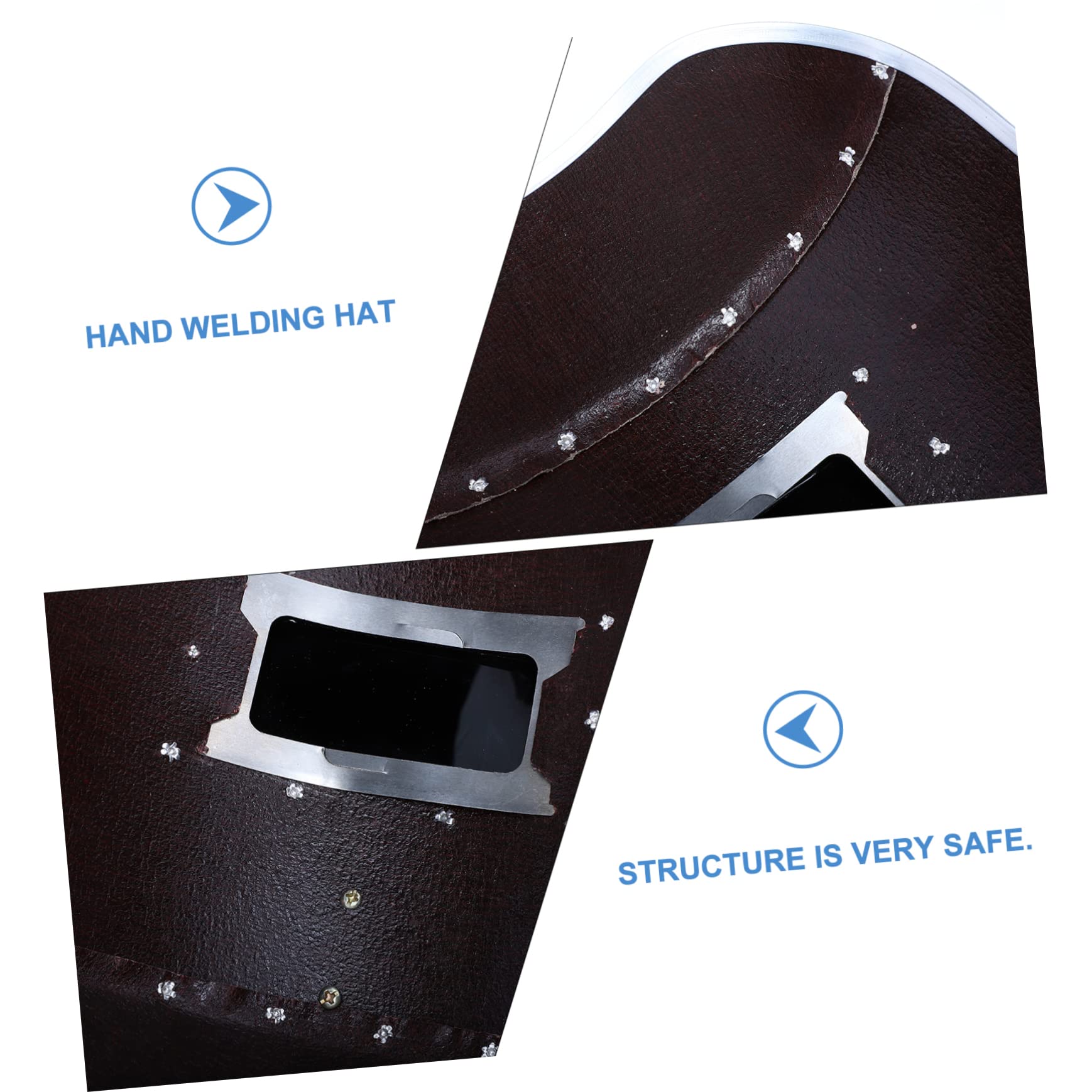 WOONEKY 2 Maschere Di Saldatura Portatili Con Materiali Ad Alta Resistenza Maschera Di Saldatura Riutilizzabile Casco Di Saldatura Con Blocco Automatico