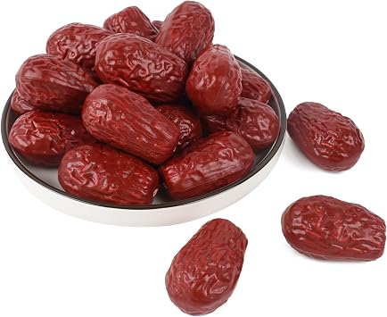 Fake Red Date, Artificial Fruits Foam Highly Simulated Lifelike for House Kitchen Party Pub Decoration Cabinet Ornament 20 pcs