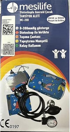 Mesilife Mekanik Tansiyon Aleti Çocuk Ve Bebek Manşetli