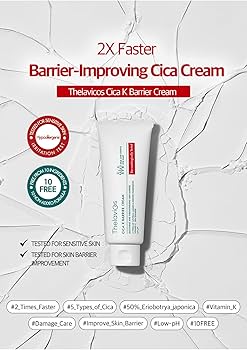 Amazon.com : ThelaviCos Cica K Barrier Cream - Daily Repair