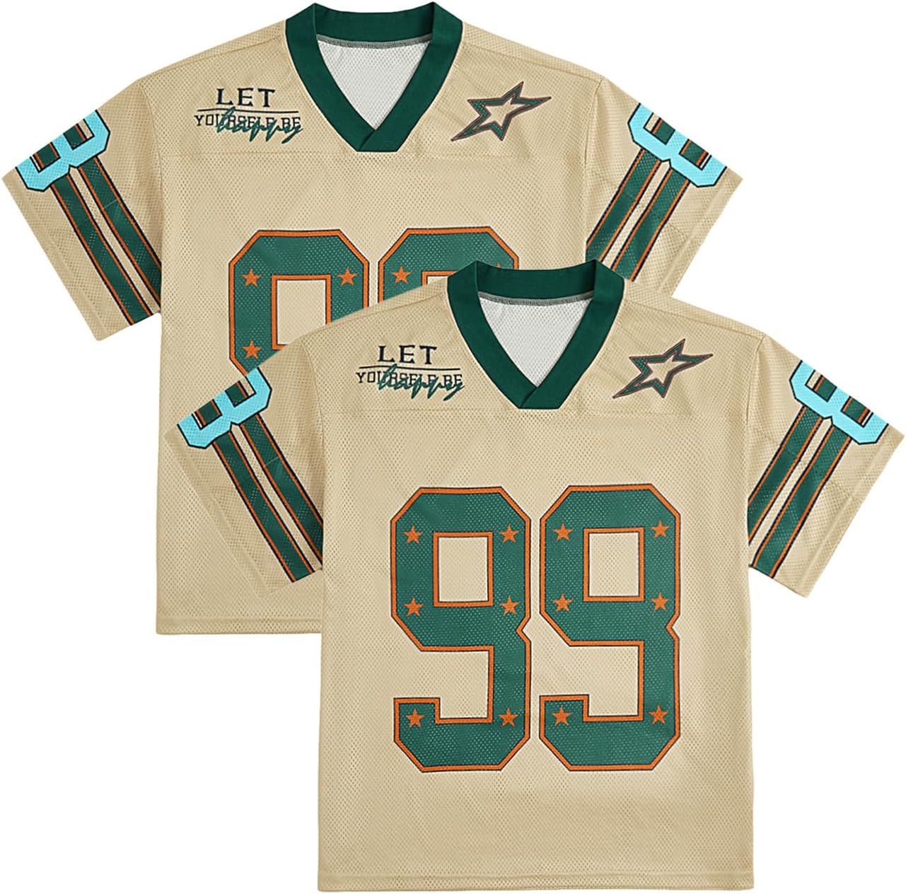 SOLY HUX Men's Baseball Jersey Summer Number Printed T-Shirts Graphic Baseball Shirt Streetwear