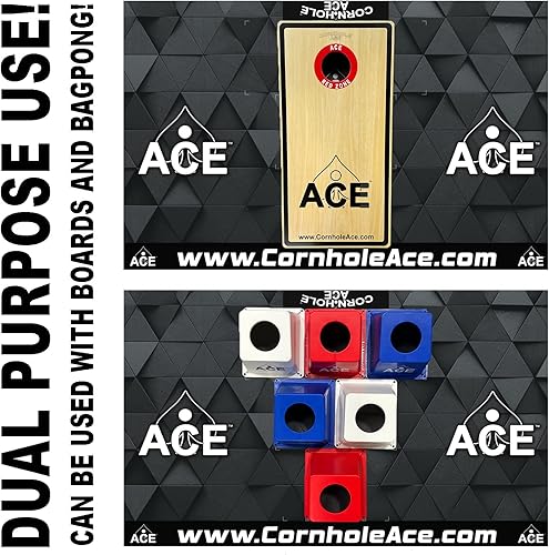 Miniatura 2 de CornholeAce ACE Juego de almohadillas para jugar cornhole - Incluye 2 alfombrillas de Cornhole