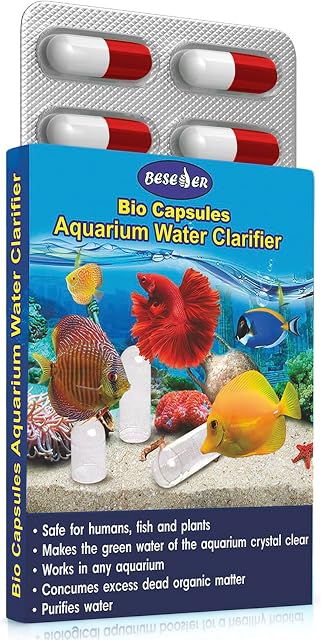 Bio Booster Aquarium Cleaner. Nettoyeur d'eau de réservoir de poisson. rend l'eau plus saine, réduit les nitrites & Ammoniaque pour le poisson heureux & Moins de nettoyage. Fournitures d'aquarium pour filtre de réservoir, nettoyage de verre