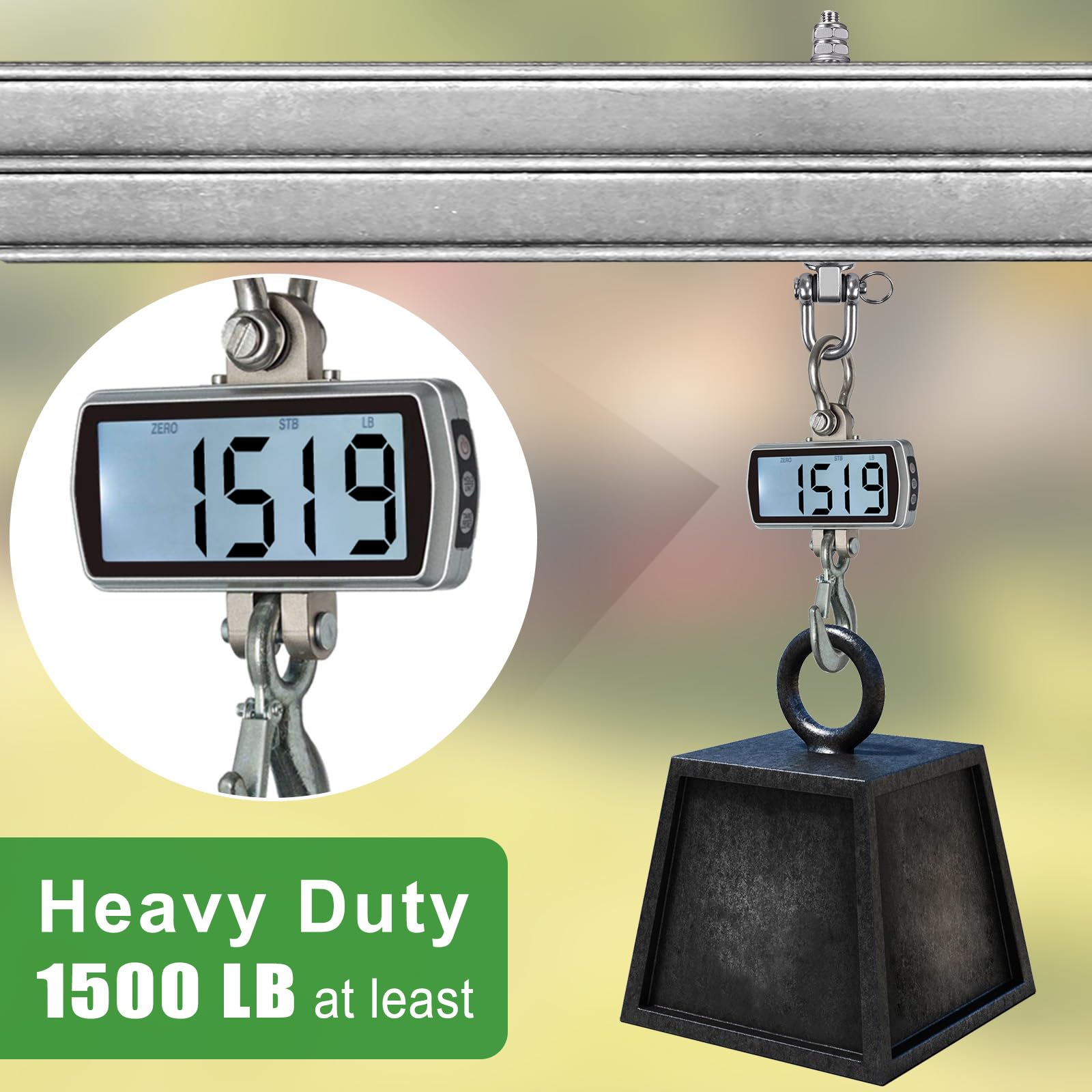 SELEWARE Ganci per Altalena Pesanti in Acciaio Inox con Cuscinetti (Set di 4), Bulloni per Altalena M10 x 22,9 cm, Capacità 816 kg per Travi in Legno e Acciaio, Amaca Yoga, Altalena da Veranda