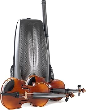 GEWA Violin Case Backpack Space Bag 4/4-3/4 Titanium