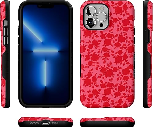 Miniatura 1472 de Casely Funda para iPhone 13 Pro Max Jardín dorado Floral de girasol amarillo Compatible con MagSafe Diseño protector audaz Jardín Dorado