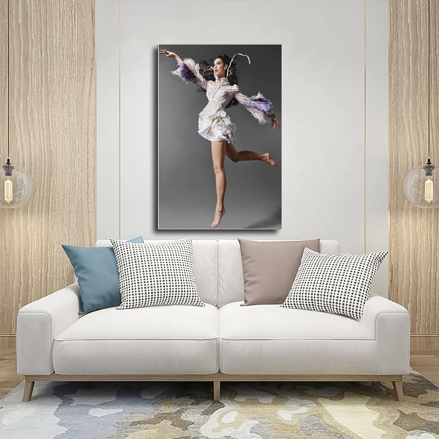 Gareoc Radiohead Lot De 6 Affiches Sur Toile Pour Décoration De