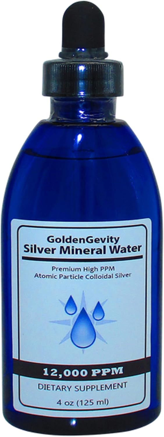 High Potency Colloidal Silver 12,000 PPM 1200 X Stronger