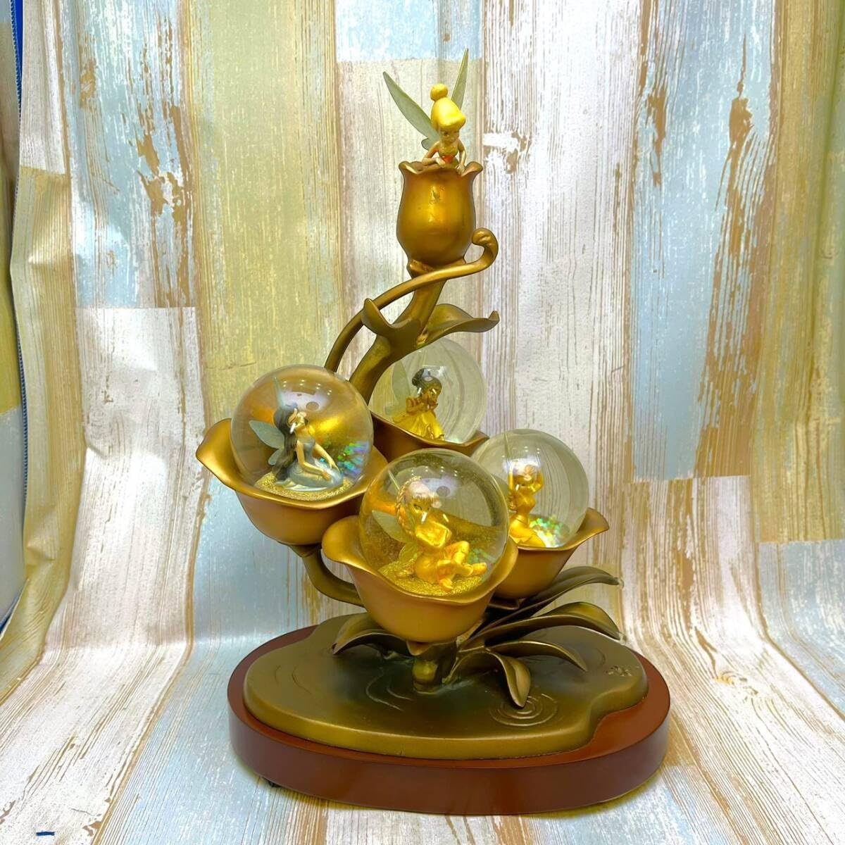 レア★ピーターパン ティンカーベルと妖精の家 フェアリー スノーグローブ レア☆ピーターパン ティンカーベルと妖精の家 フェアリー スノー