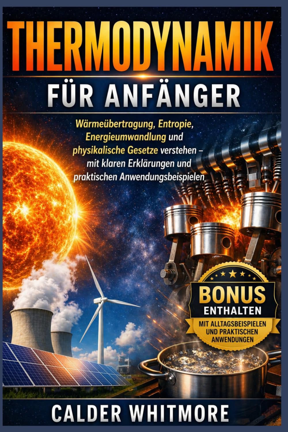 Thermodynamik für Anfänger: Wärmeübertragung, Entropie, Energieumwandlung und physikalische Gesetze verstehen – mit klaren Erklärungen und praktischen Anwendungsbeispielen