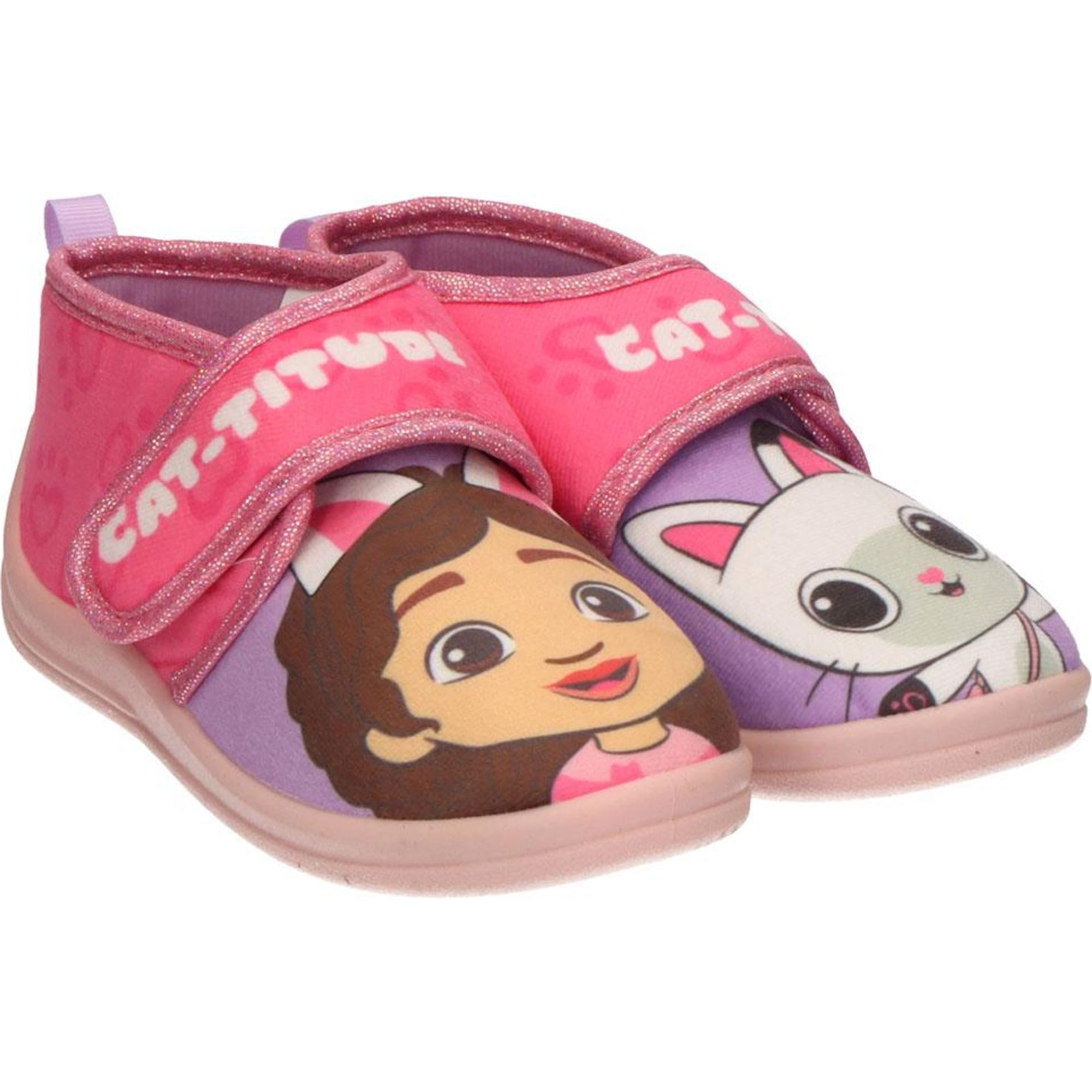 CERDÁ LIFE'S LITTLE MOMENTS Zapatillas de Casa Media Bota Gabby´s Dollhouse Licencia Oficial | Pantuflas Cómodas, Suaves Y Antideslizantes, Slippers, 24 EU