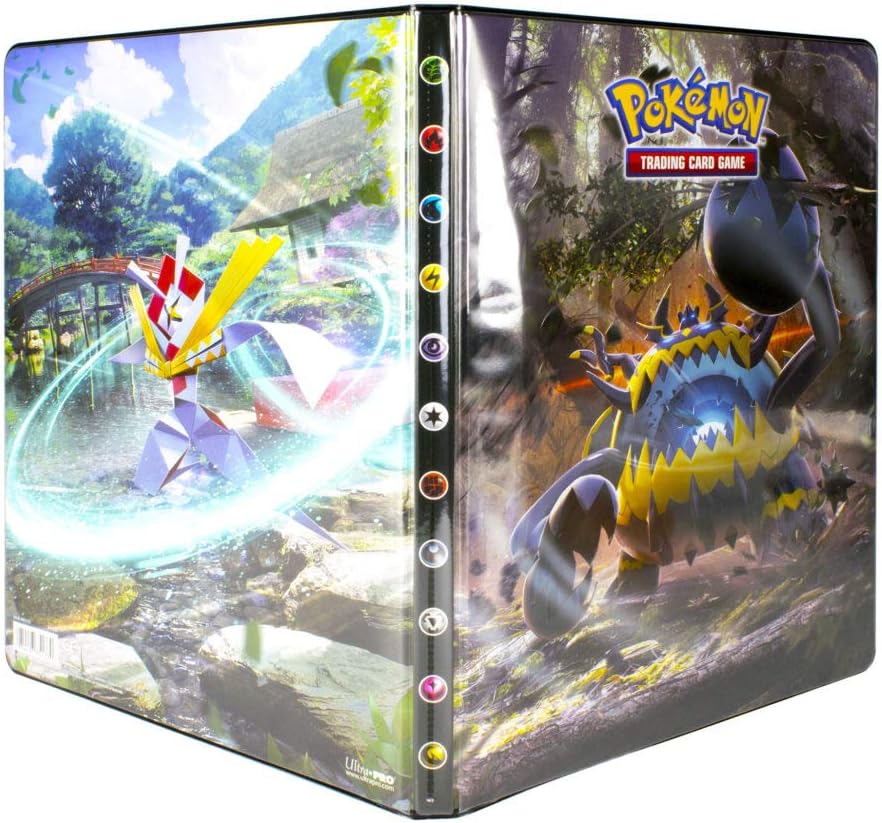 Ultra Pro Pokemon Sun & Moon 4 Crimson Invasion 9-Pocket Portfolio, Multicolor