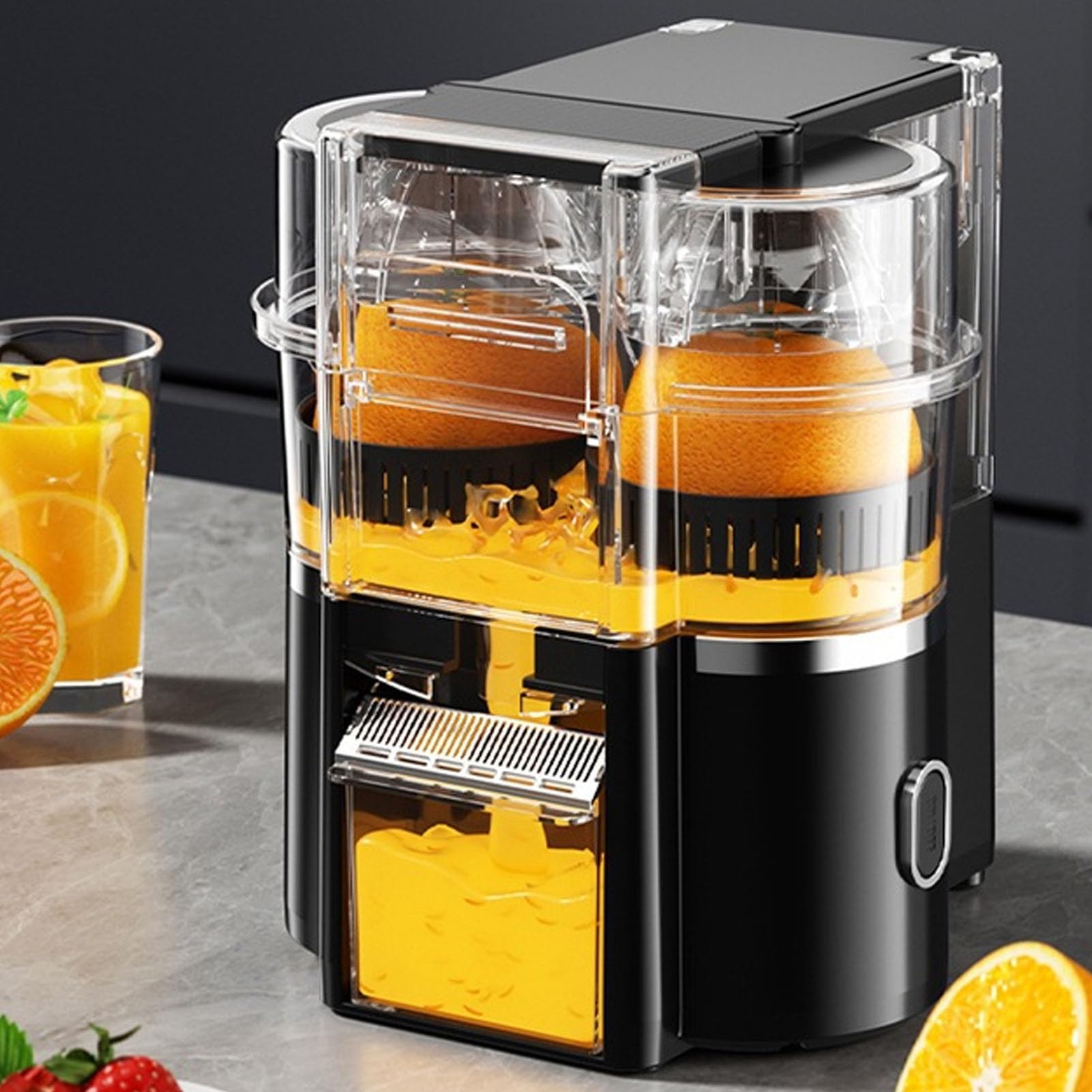 Luocute Presse-agrumes électrique pour Citron Orange, capacité 600 Ml