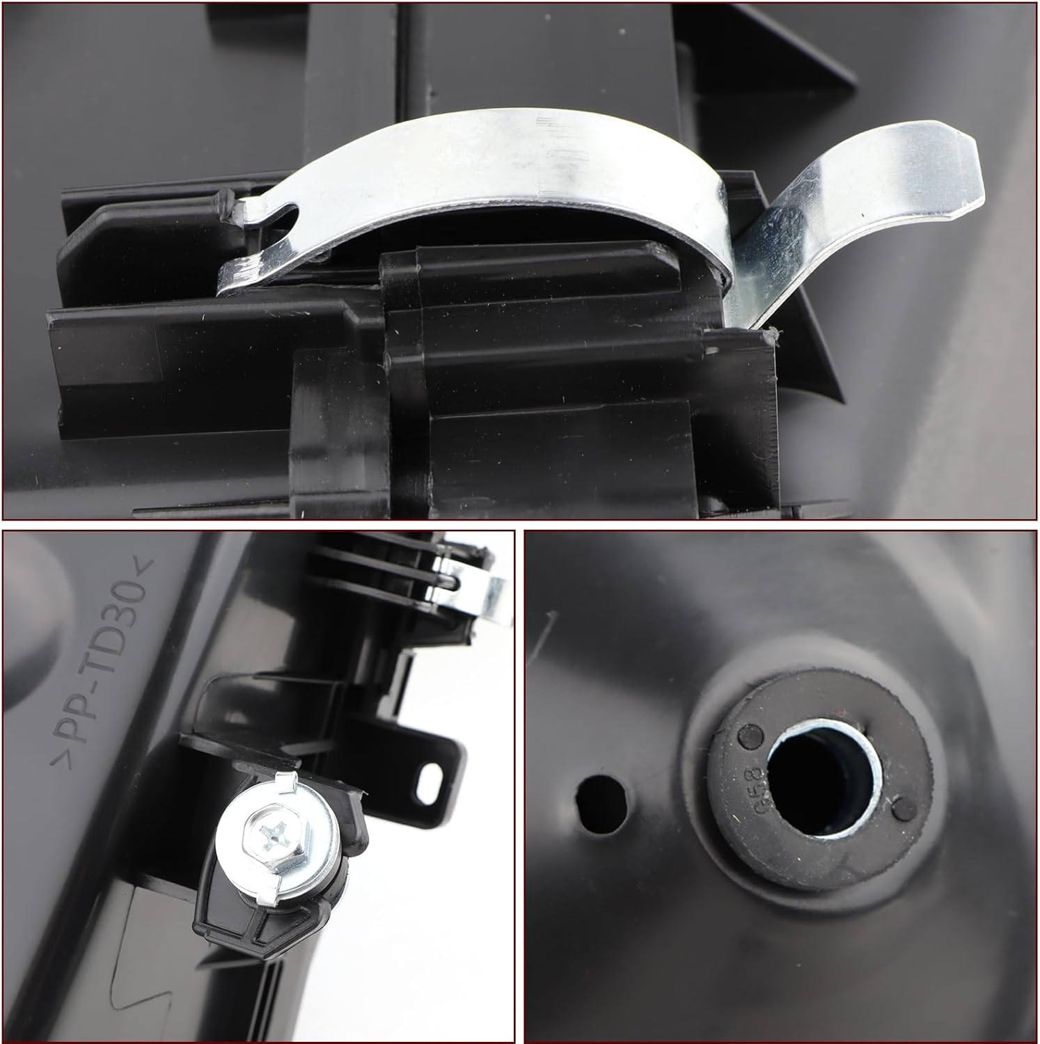 MUCO Air Intake Cleaner Box Housing Compatible for Toyota 4Runner 4.0L V6 2010 2011 2012 13 14 15 16 2017 2018 2019 2020 2021 Air Intake Housing Box w/o Filter 17700-31861