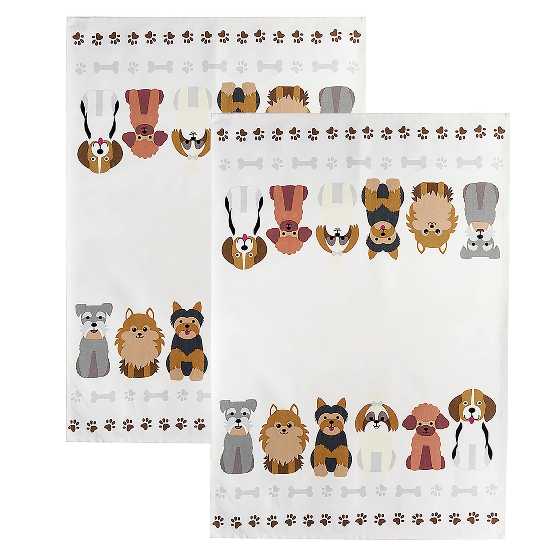 SPOTTED DOG GIFT COMPANY Ensemble de 3 Torchon Cuisine SPOTTED DOG GIFT COMPANY Ensemble de 3 Torchon Cuisine