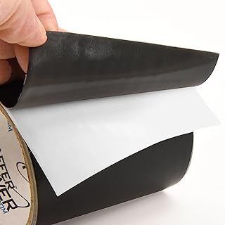 Made in USA – Black Butyl Waterproof Repair Tape | Heavy-Duty Roof Patch & Leak Seal | Flexible, Weatherproof Butyl Sealant Tape for Cracks, Gutter, RV & Roofing Repairs | 4 Inch x 5 Feet