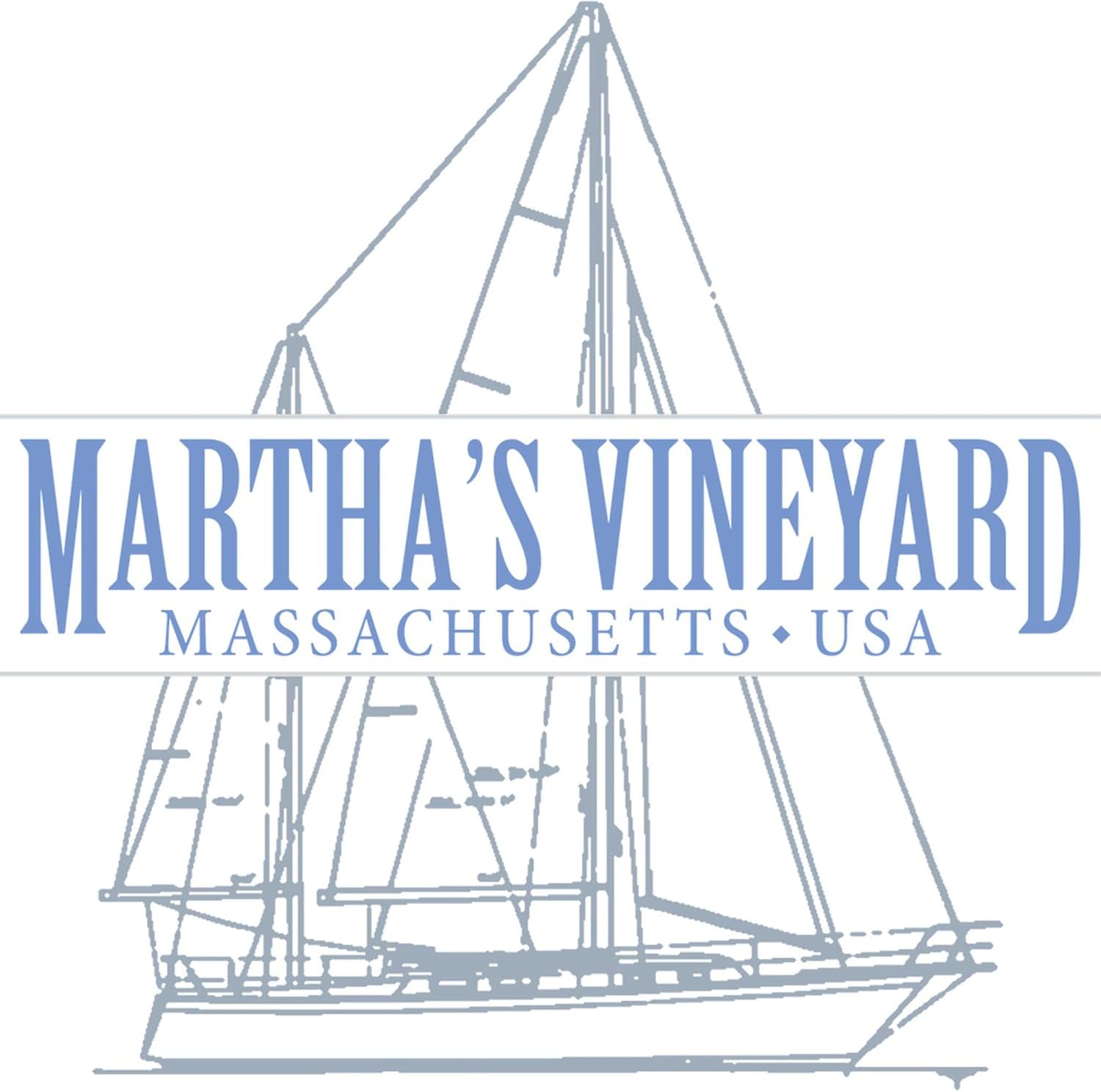 CafePress Martha's Vineyard 30"x60" Absorbent Cotton Back, Soft Beach, Pool Towel
