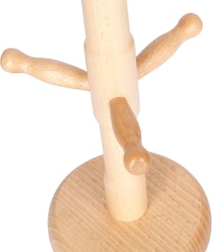 KitchenCraft Wooden Mug Tree Stand