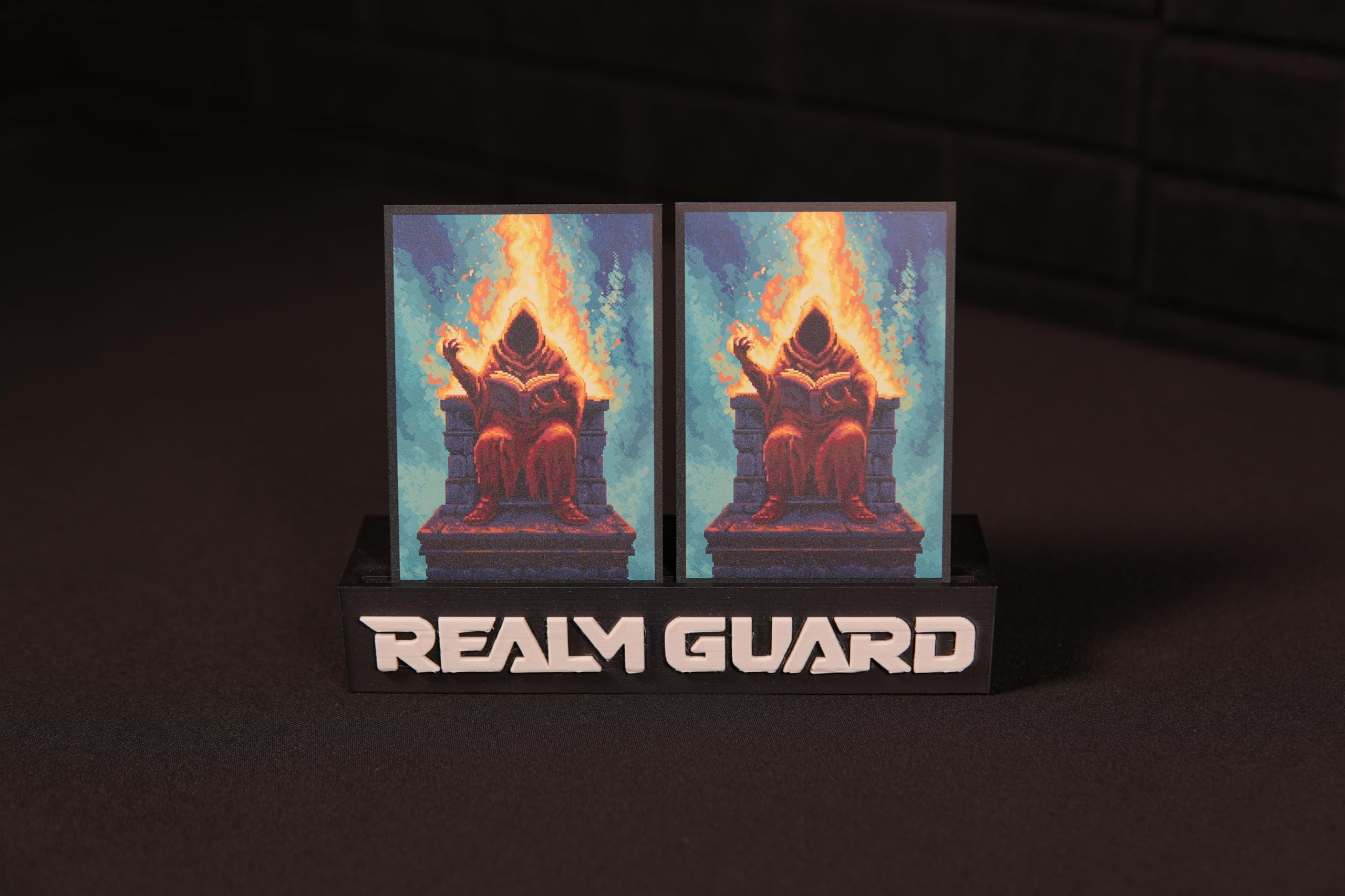 pixel art card sleeves mtg Amazon.com: Realm Guard Pixel Art Series