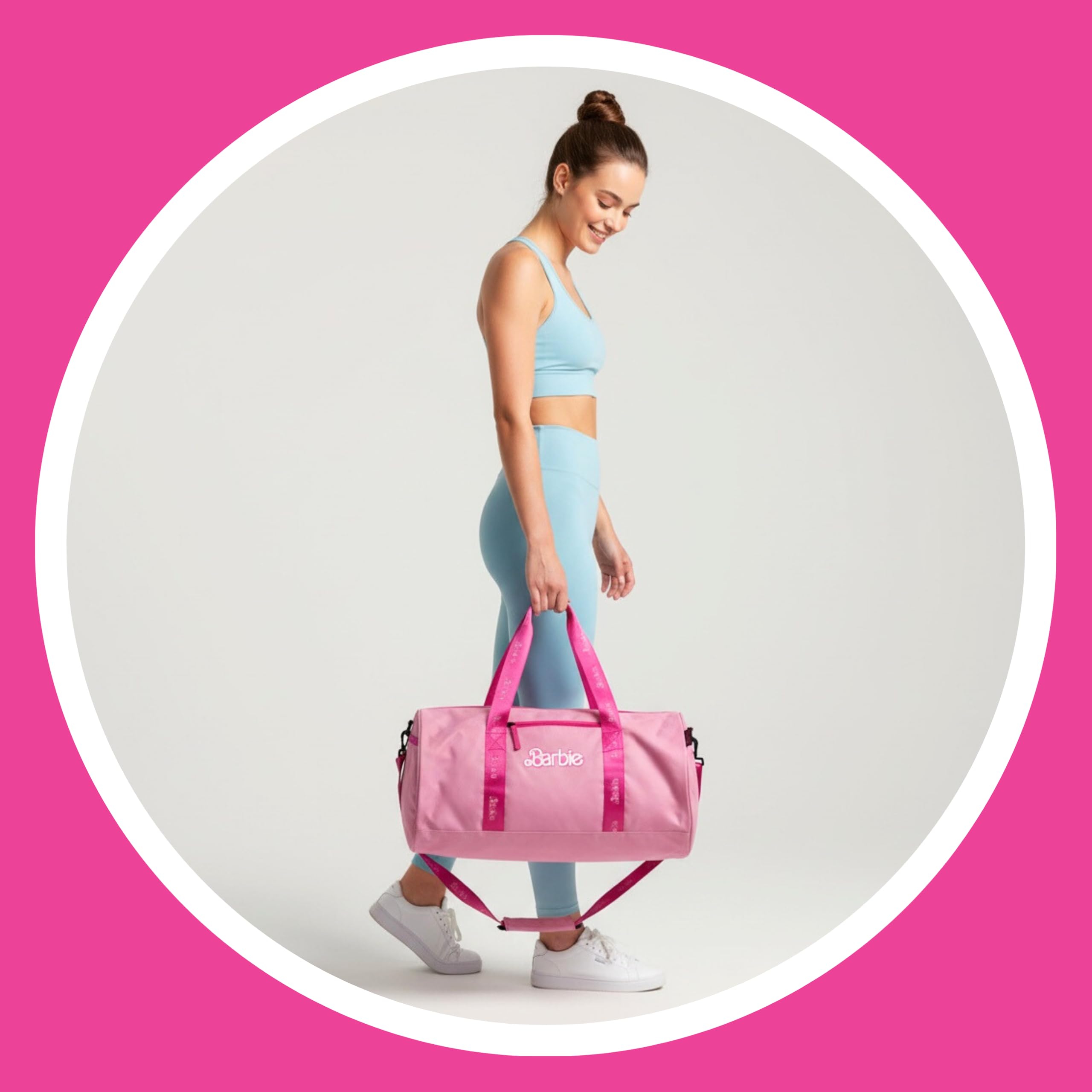 Barbie Bolsa Deporte Bolso Gimnasio Equipaje Infantil Accesorios Regalo Niñas