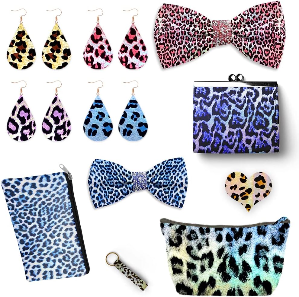 HYANG Rollo De Piel Sint tica Hologr fica De Leopardo De 12 X 53 Hyang rollo de piel sint tica hologr fica de leopardo de 12 x 53