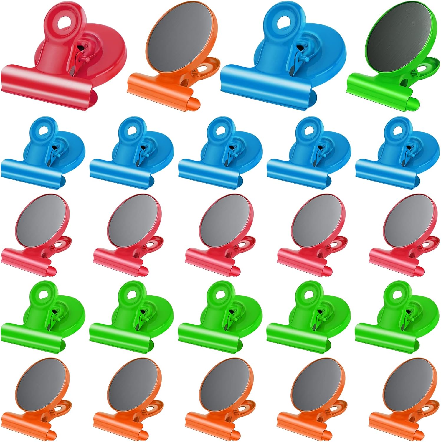Artcut 24 Pack Clips Heavy Duty, Fridge Metal Clips