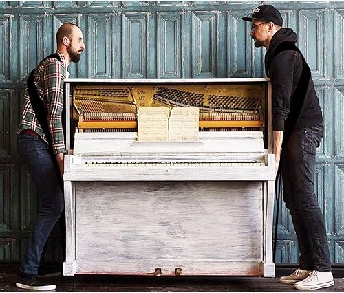 Miniatura 7 de MORDEN MS Correas móviles ajustables, sistema de elevación y movimiento de hombros para 2 personas para transportar muebles, electrodomésticos,