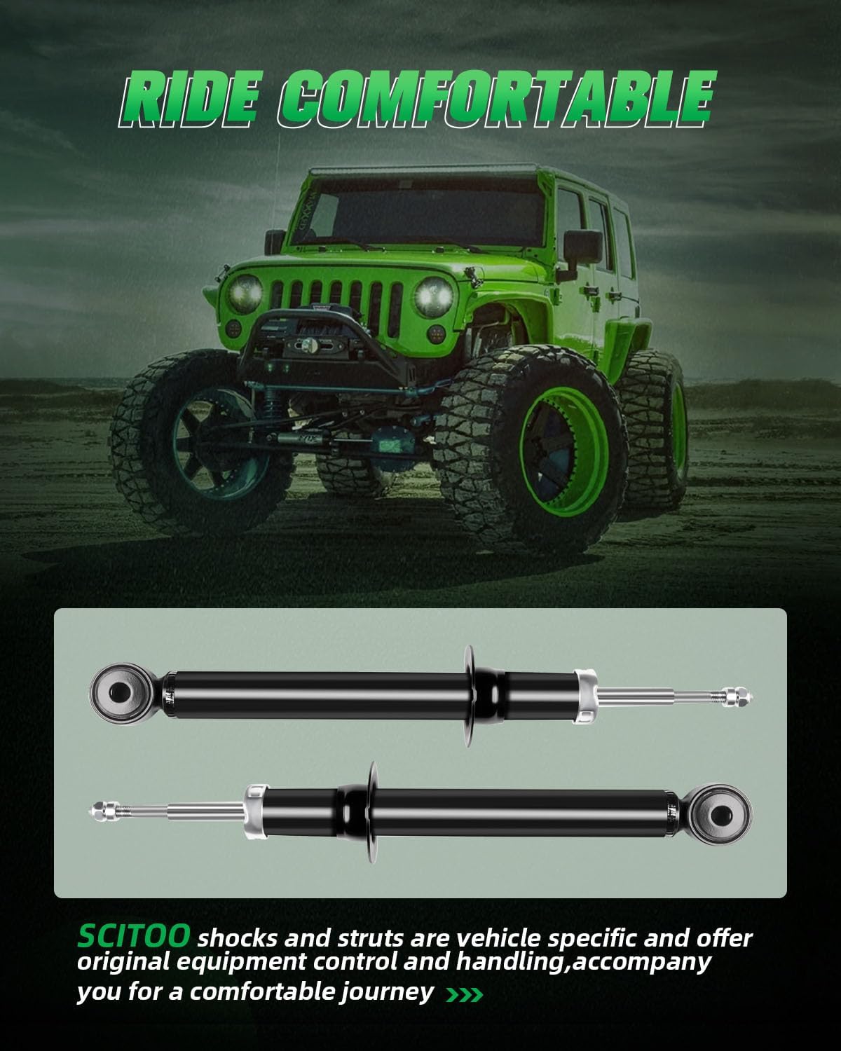 Front shocks,SCITOO 2x Shocks Absorbers Fits For Lincoln LS 2000 2001 2002 Auto Shocks Struts 341655 Amortiguadors