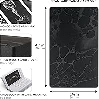 Vista 5 de Da Brigh Black Tarot Cards Deck for Shadow Work