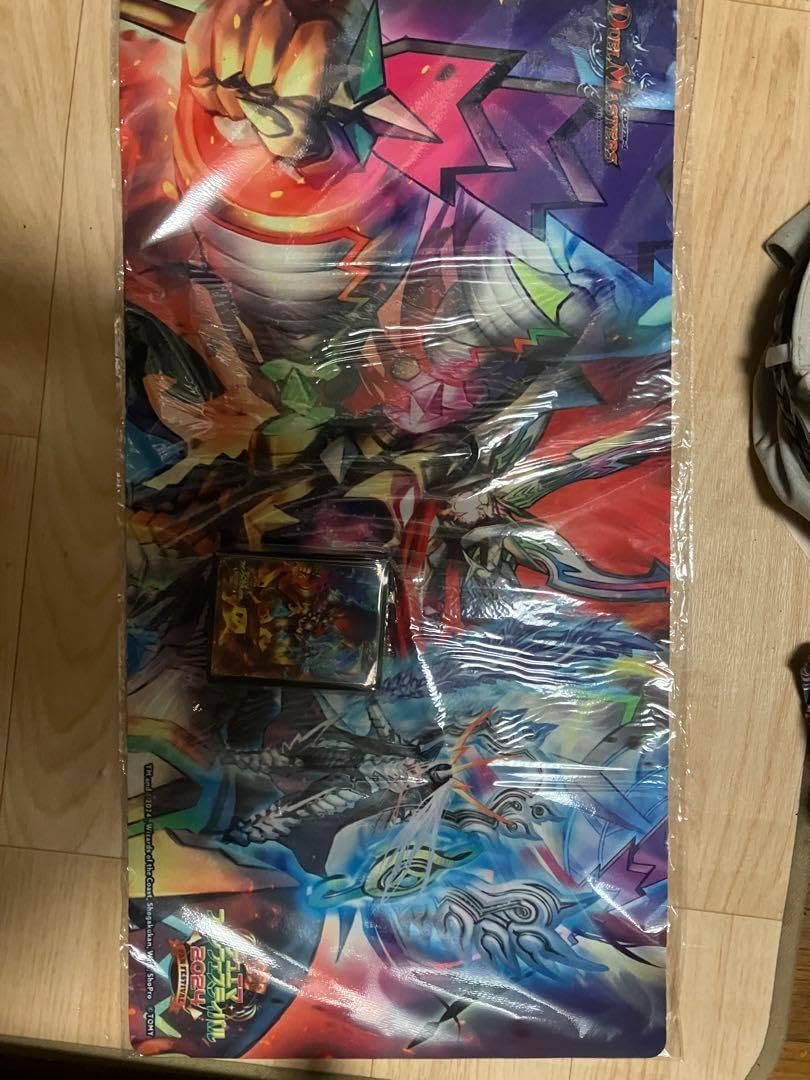 勝利の頂カイザー刃鬼　スリーブ　プレイマット　デュエマファンフェスティバル プレイマット『[ファンフェス2024]「勝利」の頂カイザー「刃鬼