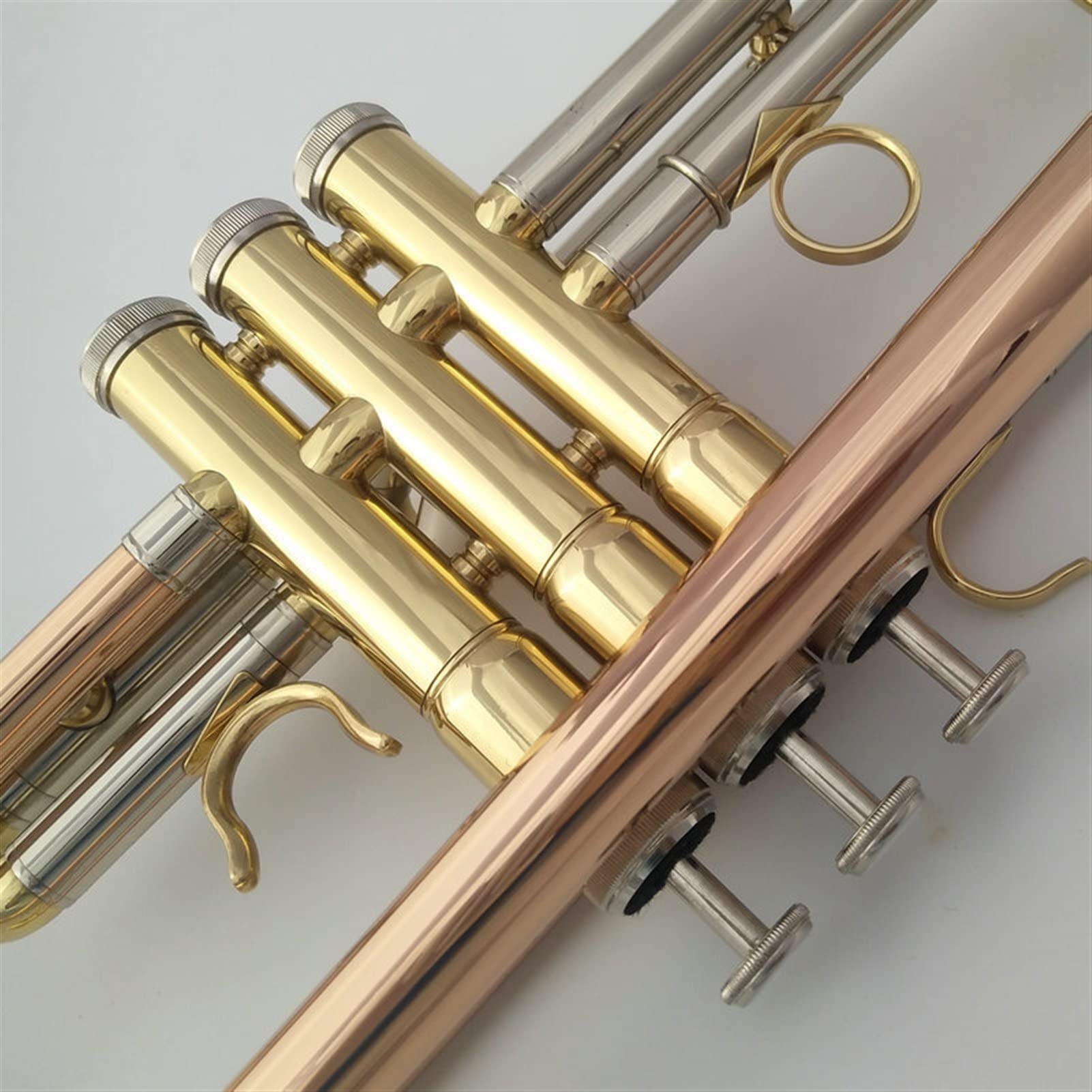 ZENGXUE B-Flat Phosphor Bronce Trumpet Es Adecuado Para Principiantes Para Probar Bandas Profesionales Trompeta estudiantil