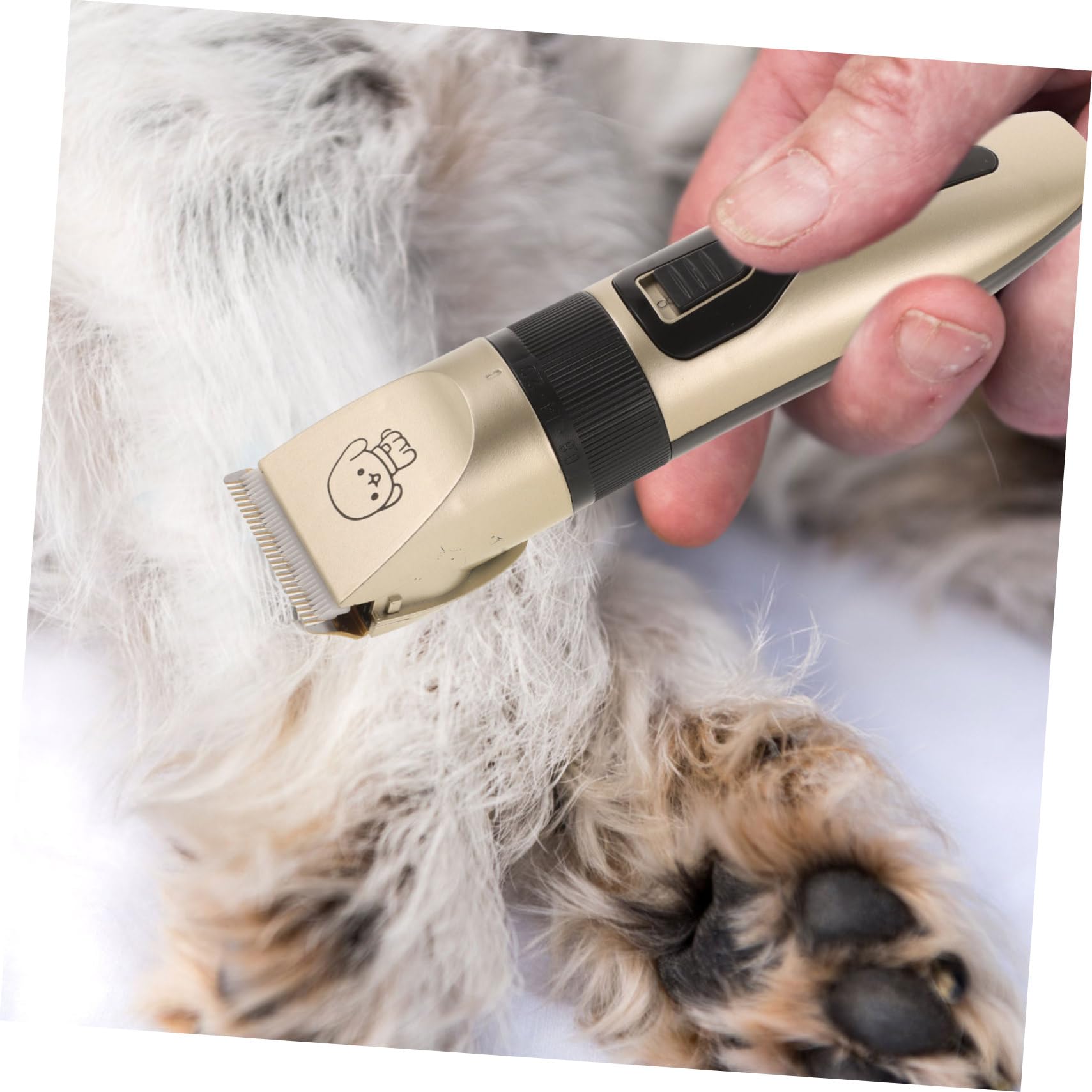 Beavorty 1juego Cortapelos Eléctrico Profesional Para Juego De Tijeras Para y Gatos Recargable Por Usb Diseño Silencioso y Aseo De Casa