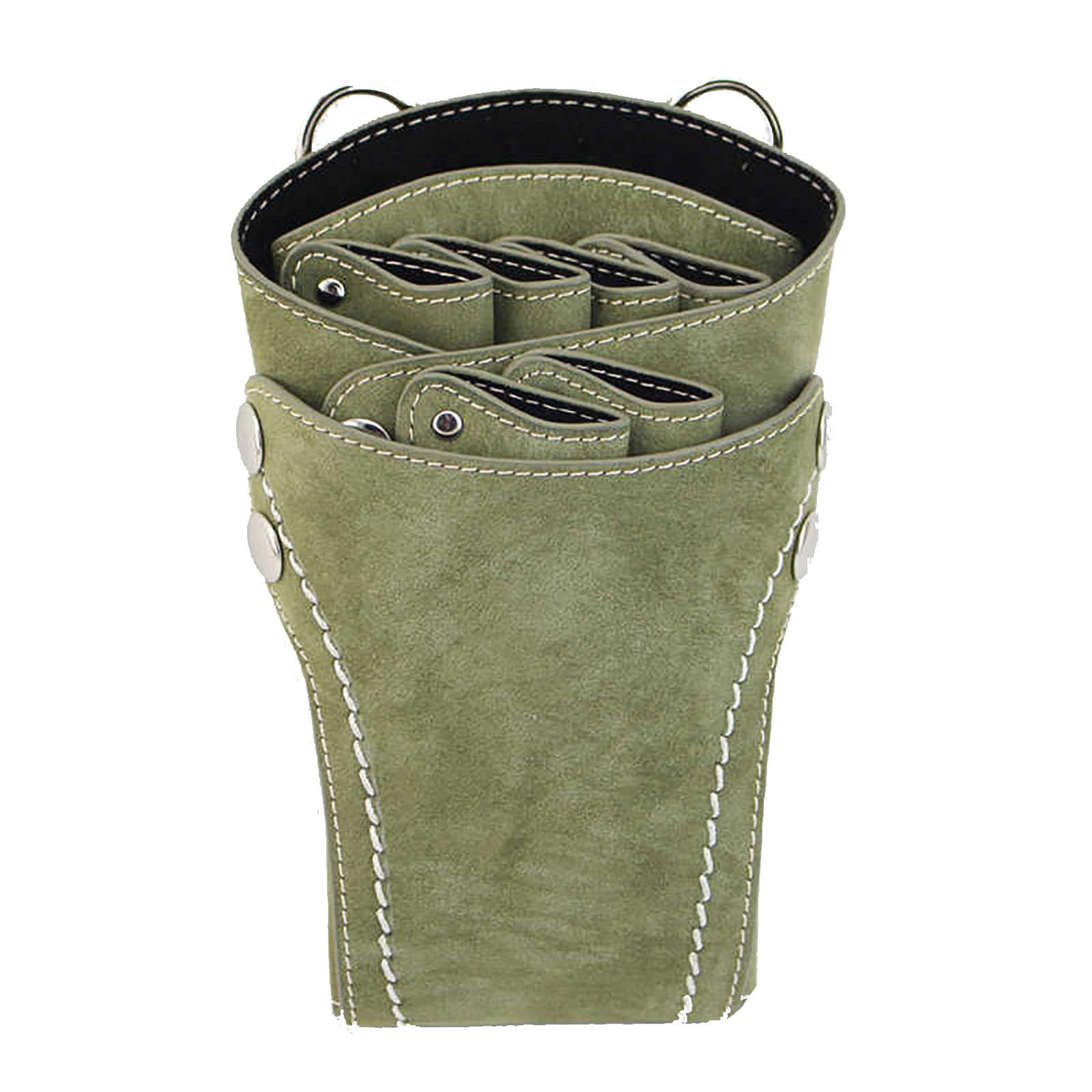 vrfvsdasAAS Hairdressing Tools Waist Bag, Barber Hair Scissors Bag,Pouch Hairdresser Scissor Holster Stylist Designer Session Box(Green)