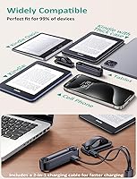 Vista 3 de Girador de páginas con control remoto para Kindle: [grosor autoadaptativo] RF Page Turner Clicker para Kindle Paperwhite, Oasis, Kobo, eReaders