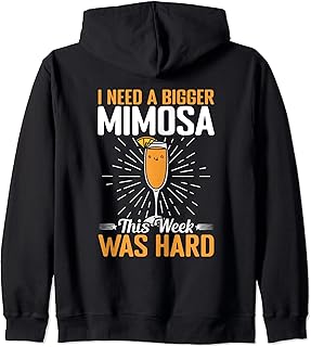 Mimosa Brunch Champagne Lover Breakfast Mimosa Girls Trip Zip Hoodie