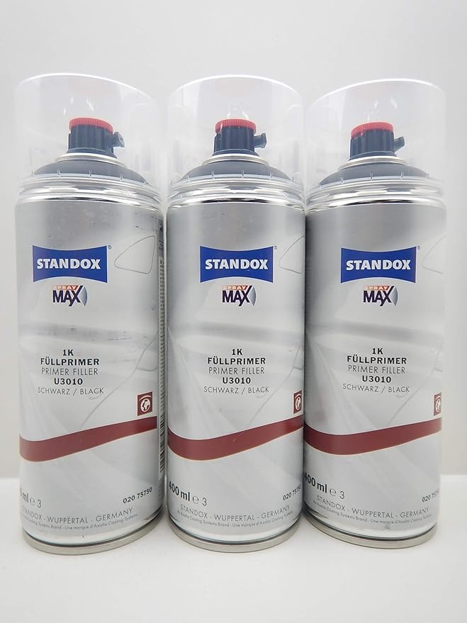 STANDOX U3010 1K Filler Primer Filler Primer Filler Primer Black (6