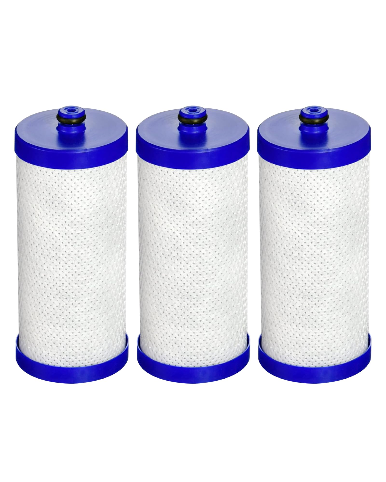 EcoAqua WF1CB Refrigerator water Filter Replacement for WF1CB WFCB RG100 WF284 NGRG2000 469910 9910 Pack of 3