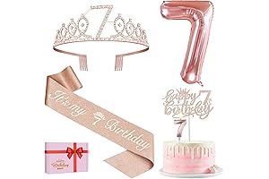 7th Birthday Decorations for Girls: The Ultimate Celebration Kit for an Unforgettable Day
