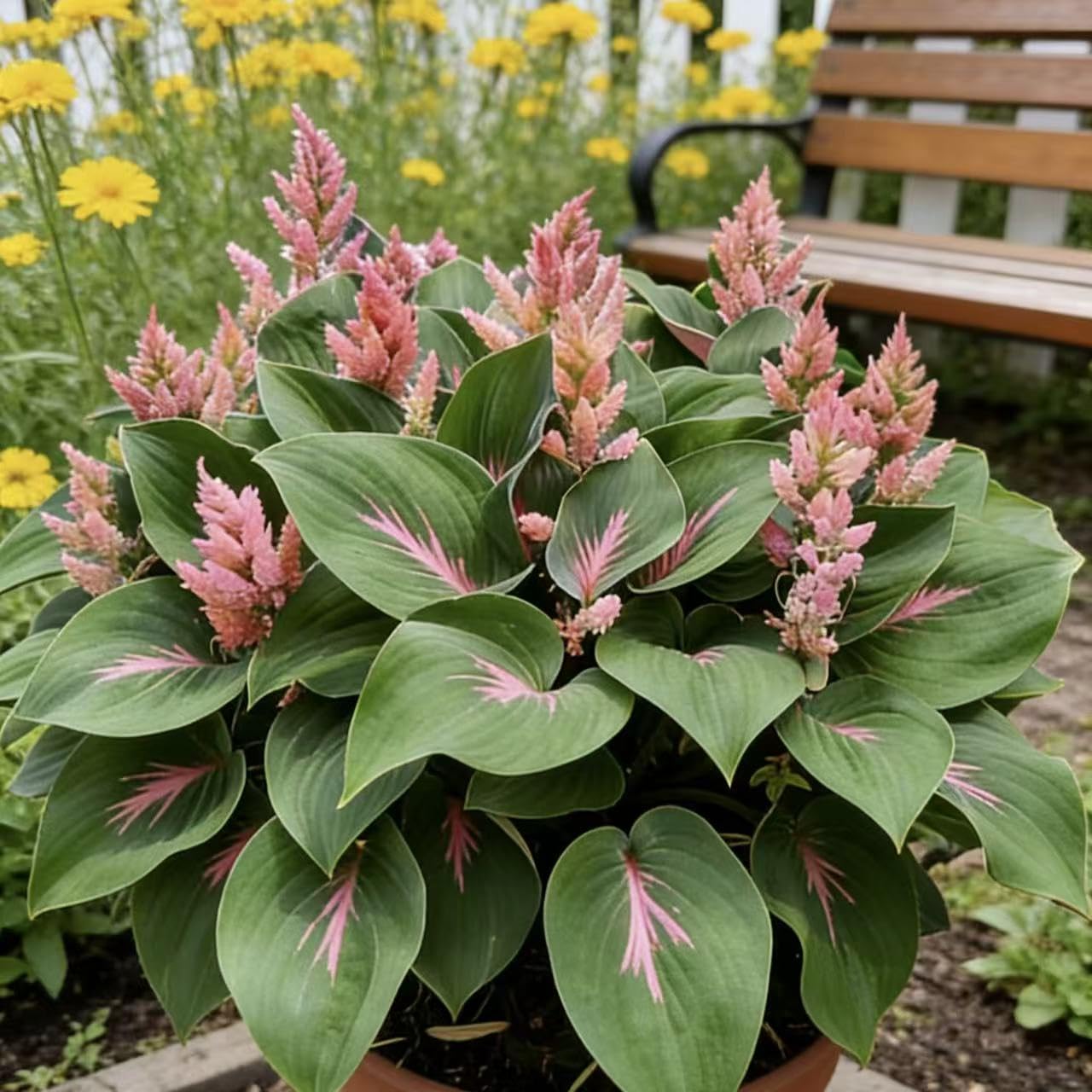 Hosta Seeds 200 or 400- Create a Lush Garden, Mottled Leaves and an Oasis of Easy-Grow Perennial Seeds. Used for Outdoor and Container Garden Planting. (White,200) — view 6