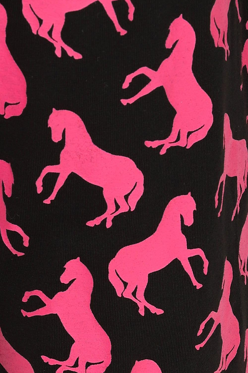 thepyjamafactory Born To Ride Forced To Go To School Ragazze Lungo Cotone Pigiama Pjs per Bambini