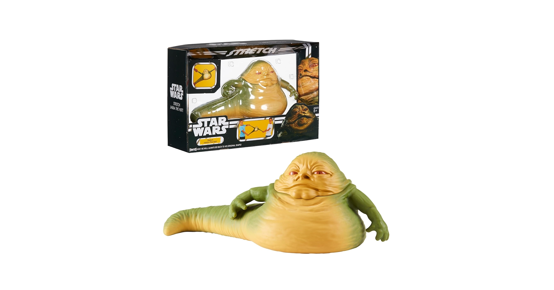 Star Wars Jabba the Hutt 1/6スケールフィギュア Stretch - Star Wars Jabba The Hutt, rozciągająca się lalka