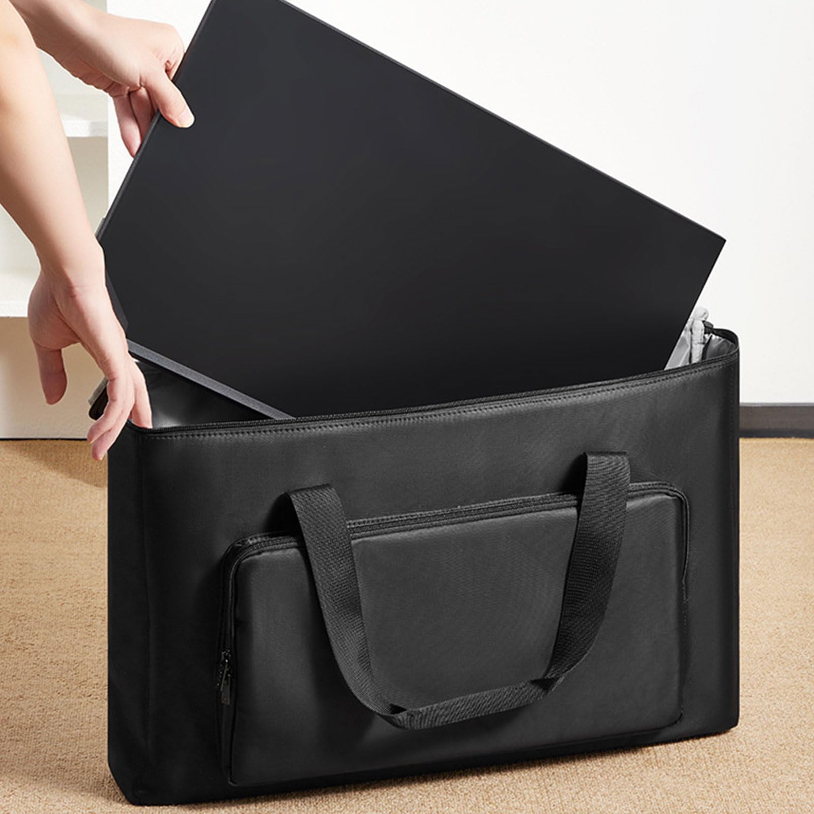 Computer Desktop Borsa di Immagazzinaggio Monitor Tastiera per 24"/27" Host Display Case Borsa