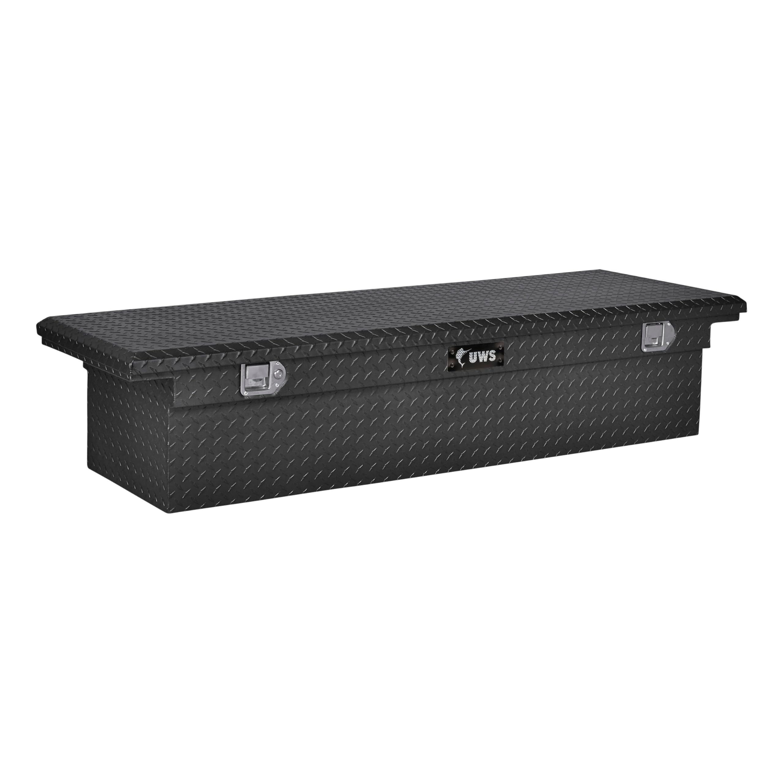 UWS EC10473 69-Inch Matte Black Heavy-Wall Aluminum Truck Tool Box