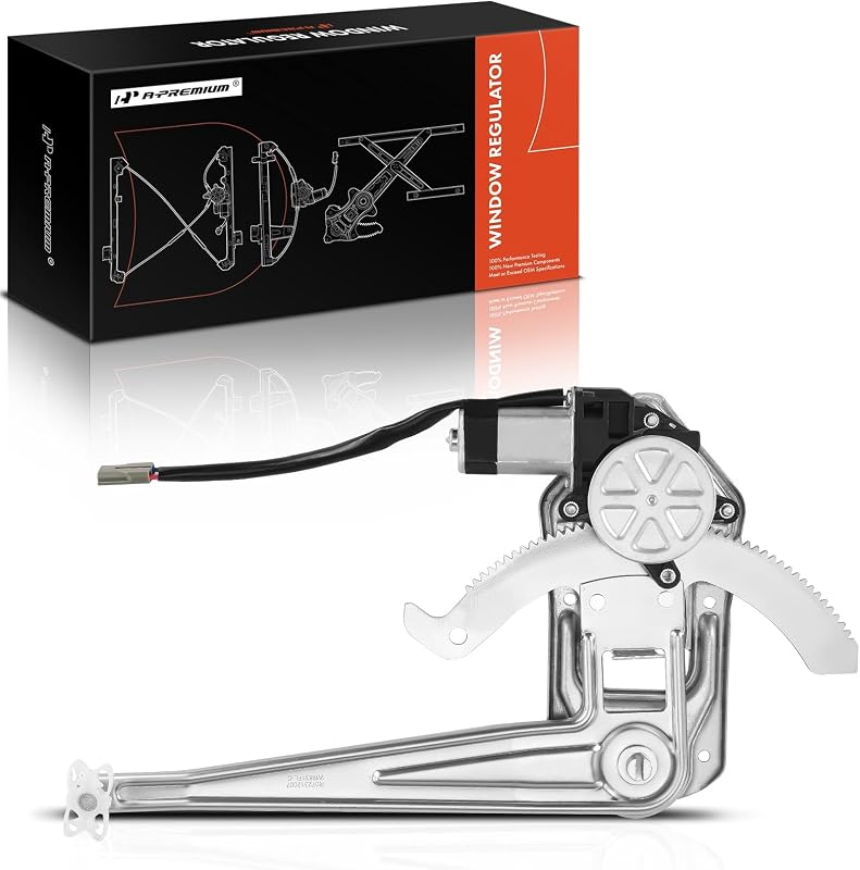 Máquina de vidro elétrica dianteira esquerda A-Premium com motor para Ford Ranger 1993–2011 – 1 unidade