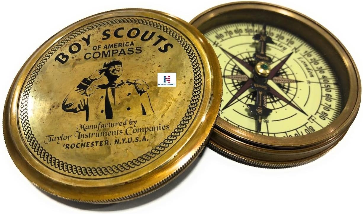 America Brass Compass- Robert Frost Poem