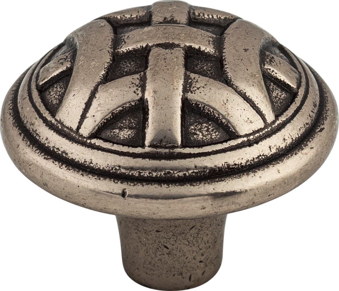 Top Knobs M158 Tuscany Collection 1-1/4" Celtic Large Knob, Pewter Antique